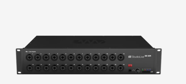 STUDIOLIVE SE 32R, 32 INPUT, 40CH DIGITAL RACK MIXER WITH 32 XMAX MIC PREAMPS